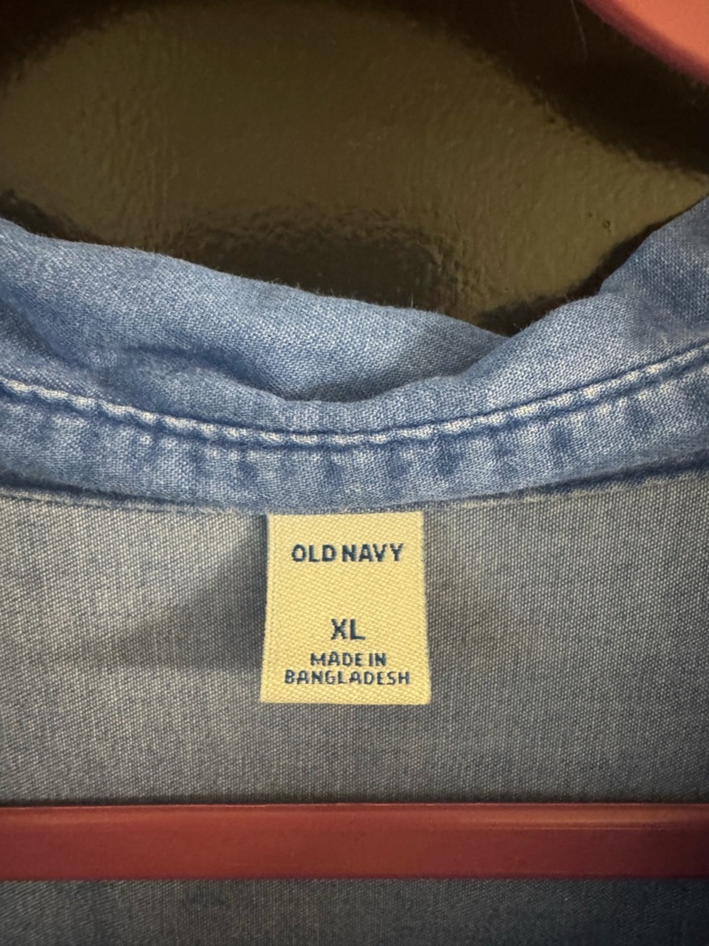 Old navy denim shirt dress - Picture 2 of 3